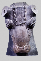 OIM A24065, Colossal bull head, Persia, Iran