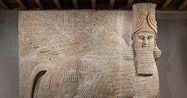 Image: A7369, Lamassu from the Oriental Institute collections
