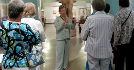 Docent guided tour at the Oriental Institute