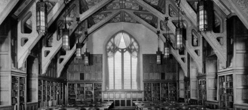 Research Archives Reading Room, viewing south (1931)